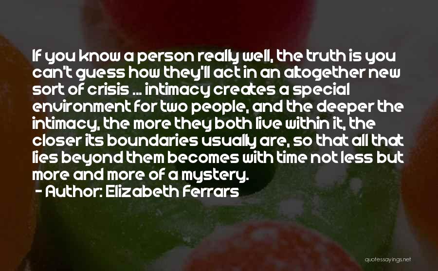 Ferrars Quotes By Elizabeth Ferrars