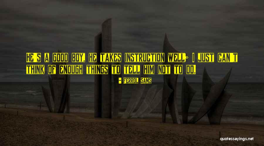 Ferrol Quotes By Ferrol Sams Ferrol Quotes By Ferrol Sams