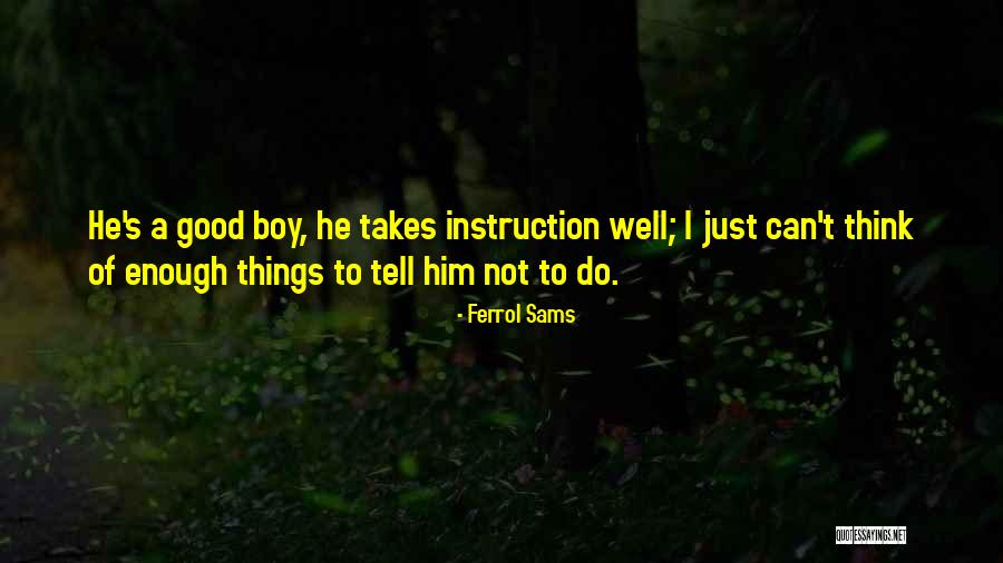 Ferrol Sams Quotes 1615837 Ferrol Sams Quotes 1615837