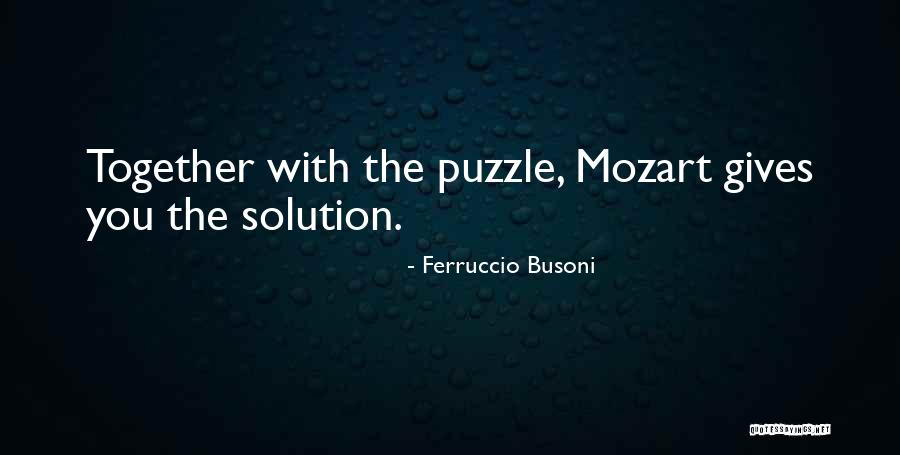 Ferruccio Busoni Quotes 116049