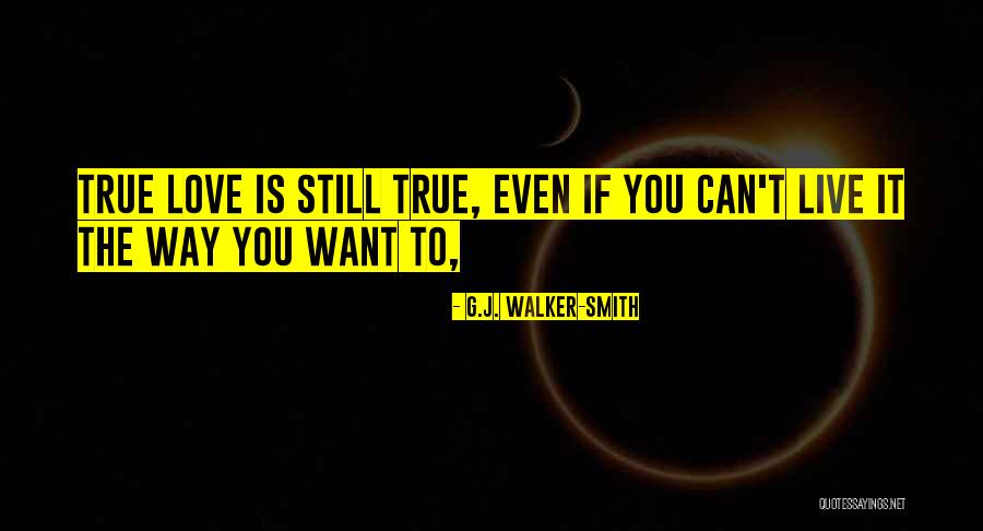 Fers Quotes By G.J. Walker-Smith Fers Quotes By G.J. Walker-Smith