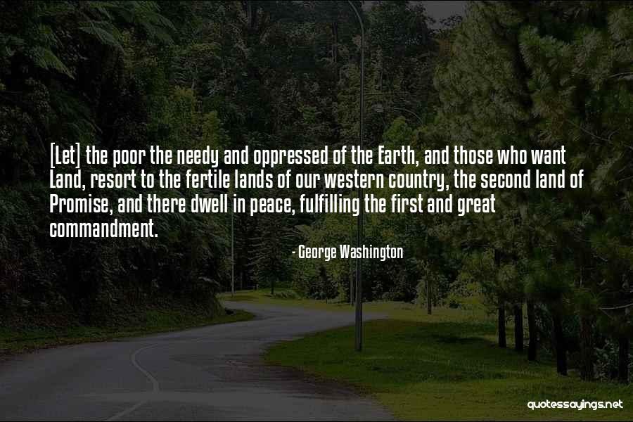 Fertile Land Quotes By George Washington Fertile Land Quotes By George Washington