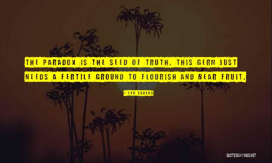 Fertile Quotes By Leo Errera Fertile Quotes By Leo Errera