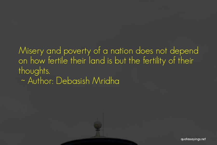 Fertility Quotes By Debasish Mridha