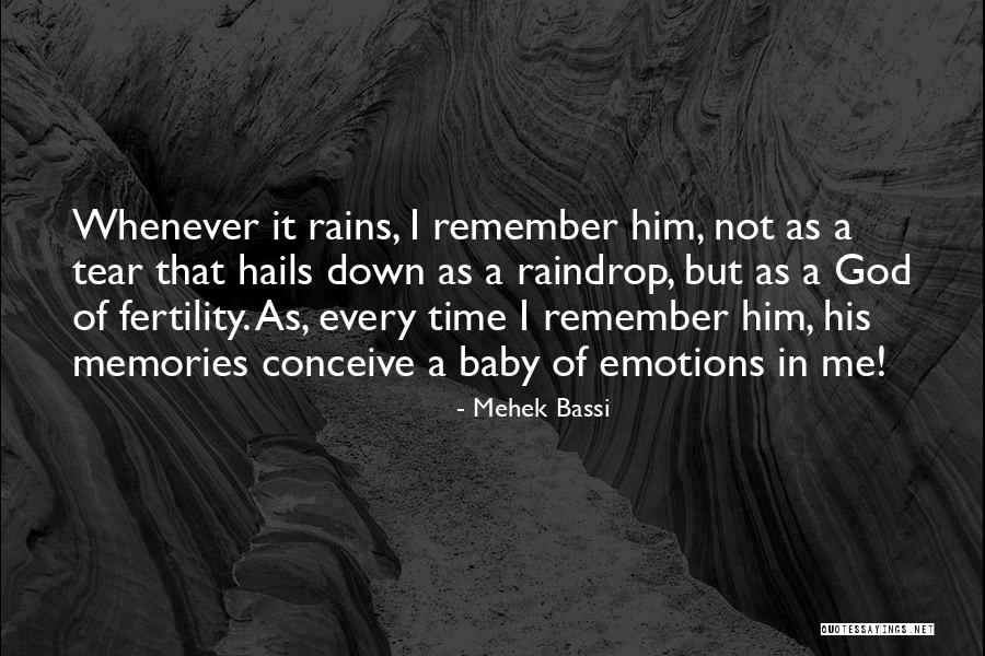 Fertility Quotes By Mehek Bassi