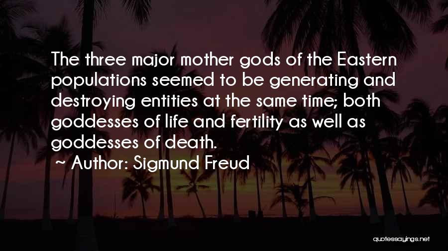 Fertility Quotes By Sigmund Freud