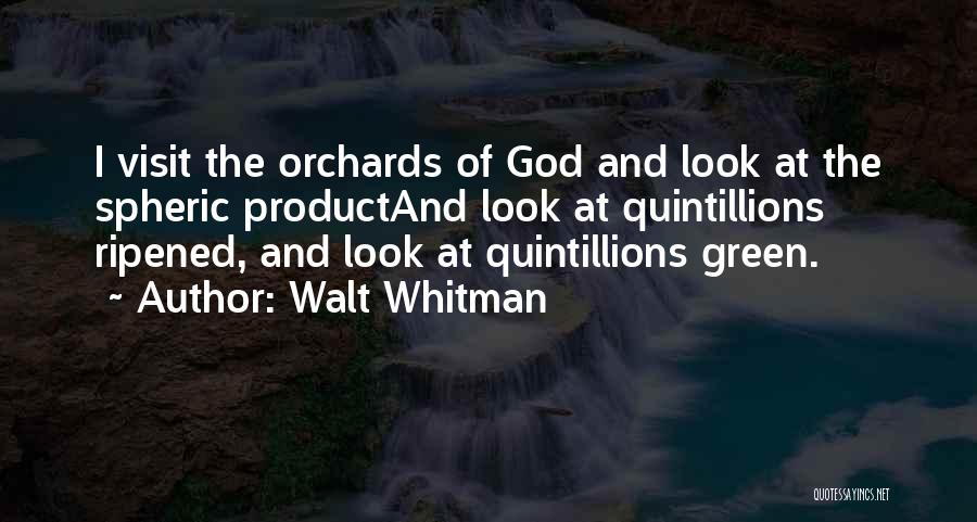 Fertility Quotes By Walt Whitman