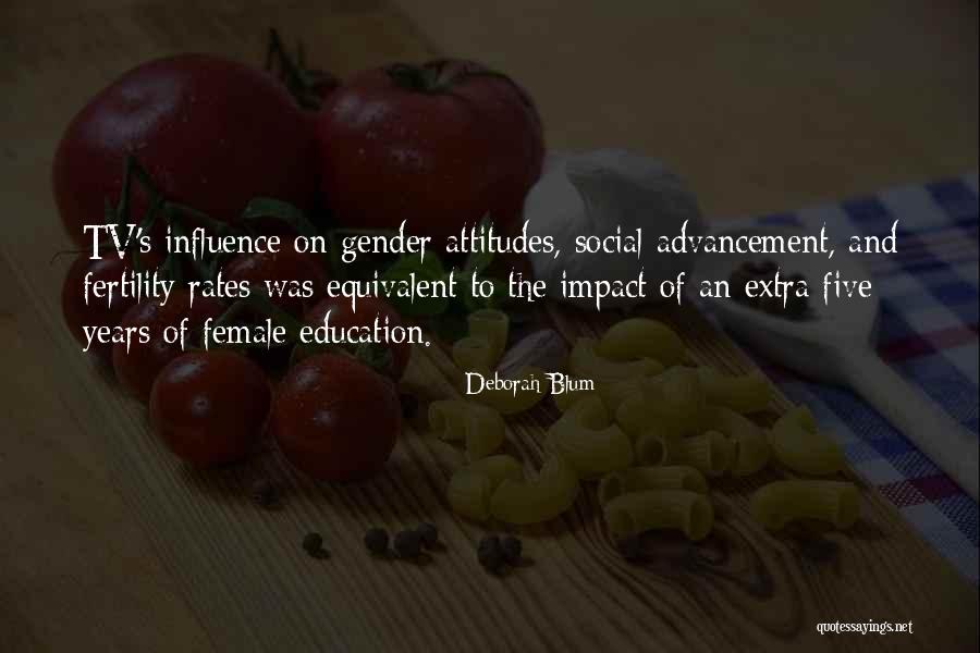 Fertility Rates Quotes By Deborah Blum Fertility Rates Quotes By Deborah Blum