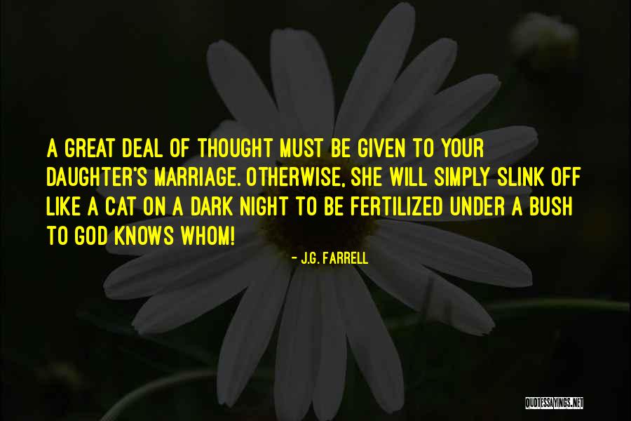 Fertilized Quotes By J.G. Farrell Fertilized Quotes By J.G. Farrell
