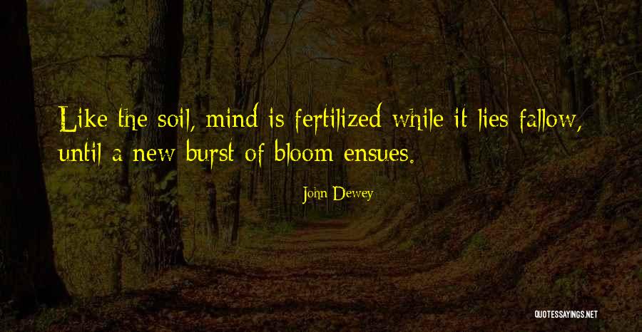 Fertilized Quotes By John Dewey Fertilized Quotes By John Dewey