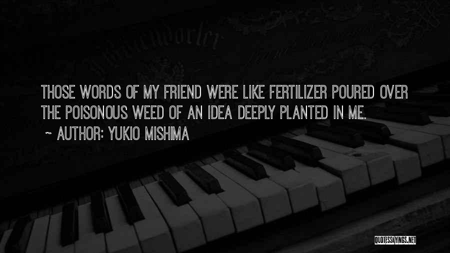 Fertilizer Quotes By Yukio Mishima