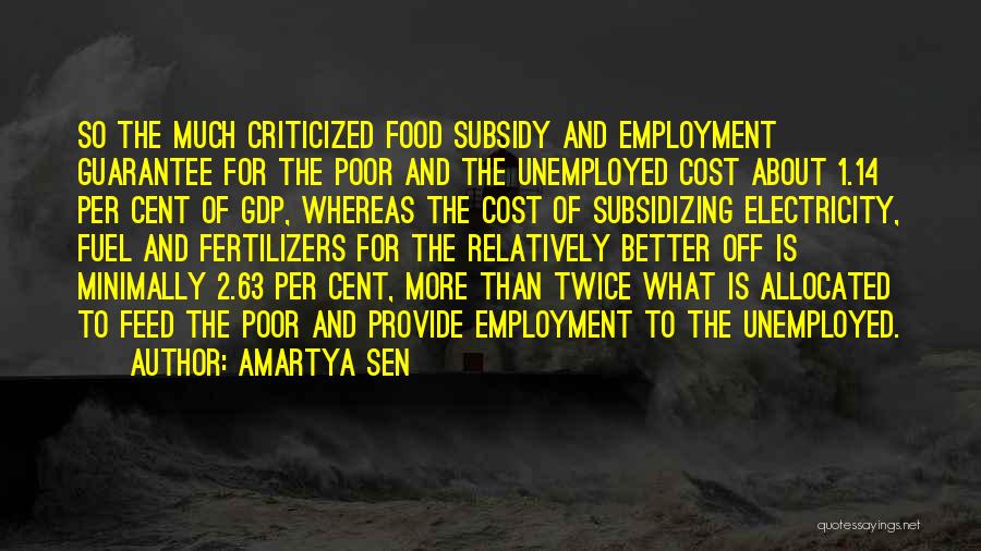 Fertilizers Quotes By Amartya Sen