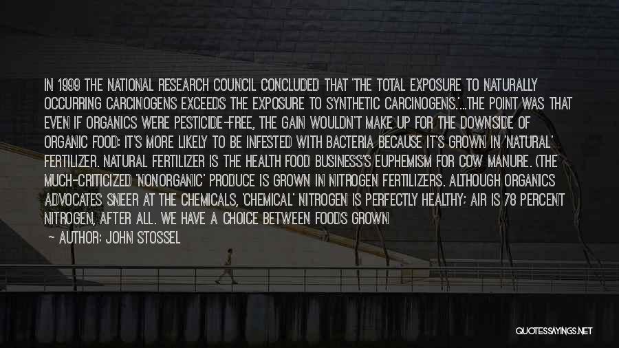 Fertilizers Quotes By John Stossel