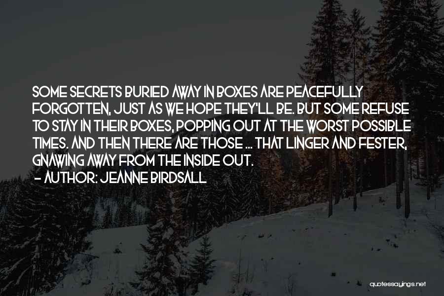 Fester Quotes By Jeanne Birdsall