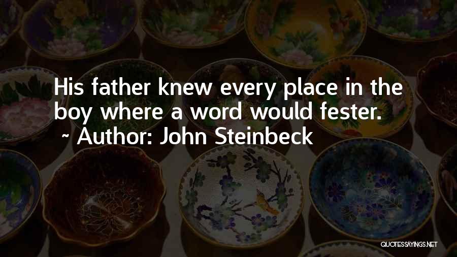 Fester Quotes By John Steinbeck