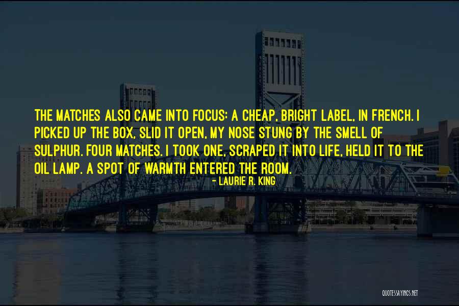 Festered Blackheads Quotes By Laurie R. King Festered Blackheads Quotes By Laurie R. King