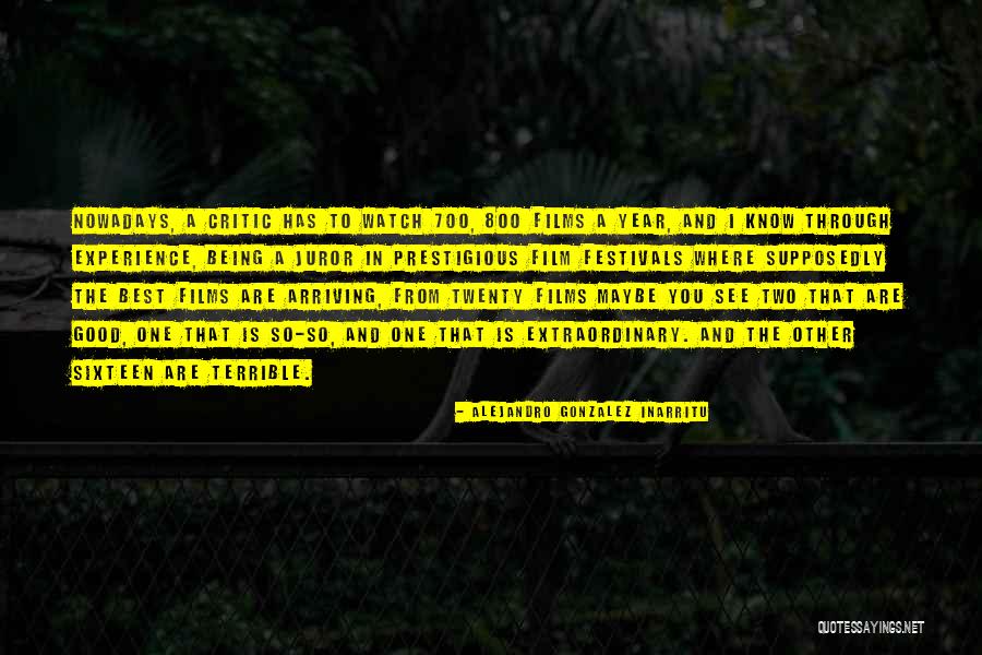Festivals Quotes By Alejandro Gonzalez Inarritu Festivals Quotes By Alejandro Gonzalez Inarritu