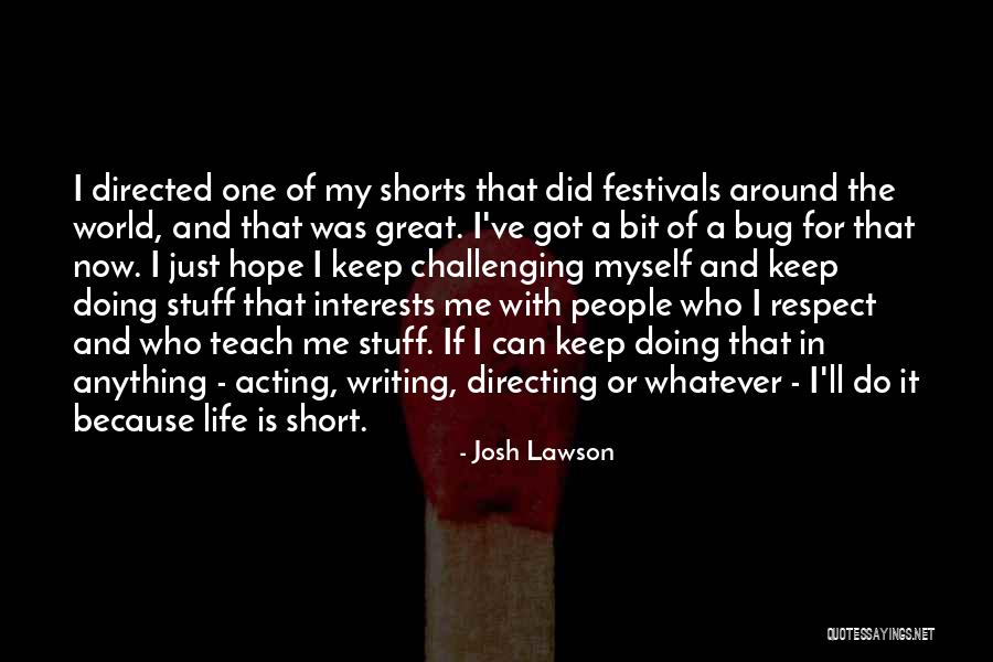 Festivals Quotes By Josh Lawson Festivals Quotes By Josh Lawson