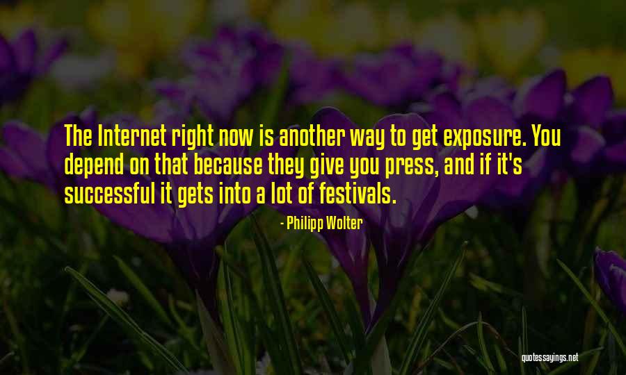 Festivals Quotes By Philipp Wolter Festivals Quotes By Philipp Wolter