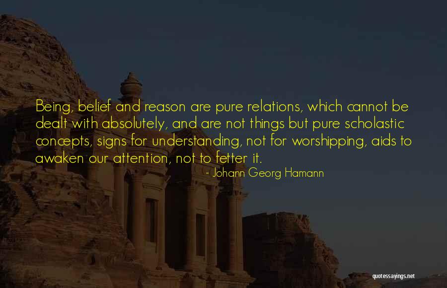 Fetter Quotes By Johann Georg Hamann Fetter Quotes By Johann Georg Hamann