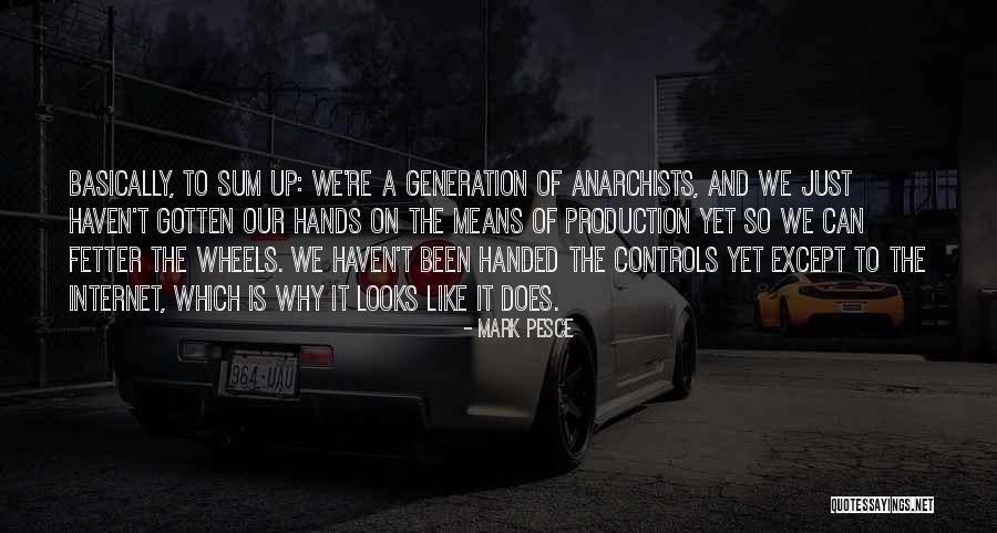 Fetter Quotes By Mark Pesce Fetter Quotes By Mark Pesce