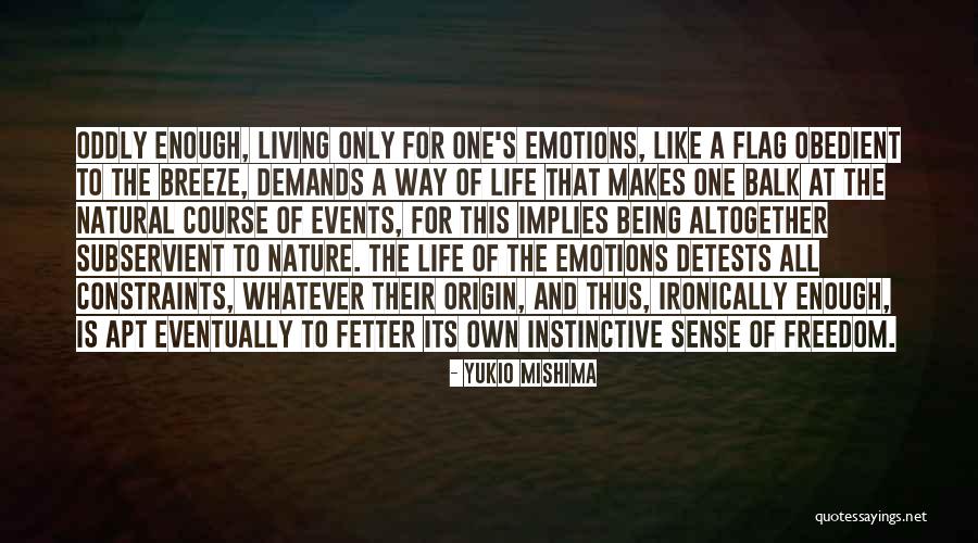 Fetter Quotes By Yukio Mishima Fetter Quotes By Yukio Mishima
