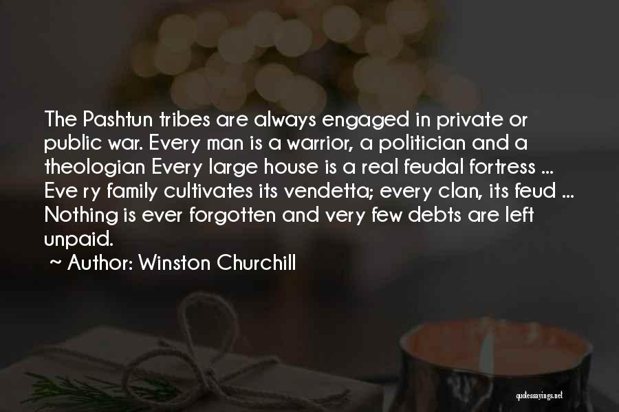 Feud Quotes By Winston Churchill