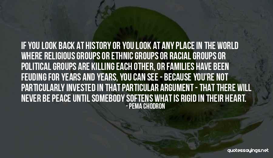 Feuding Families Quotes By Pema Chodron