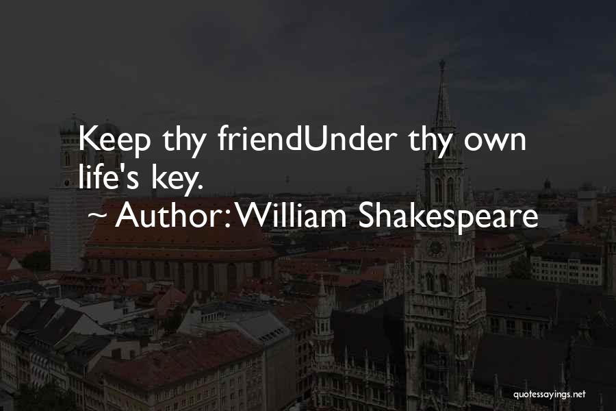 Few Friends But Real Quotes By William Shakespeare