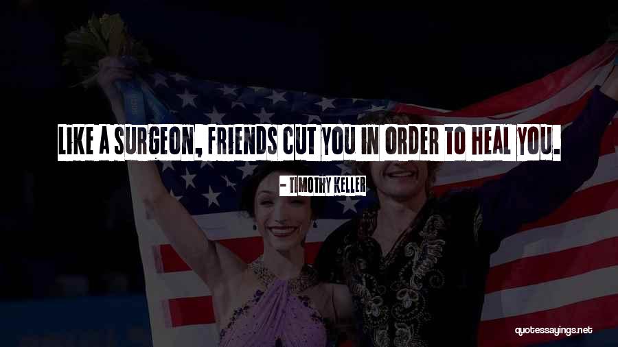 Few True Friends Quotes By Timothy Keller