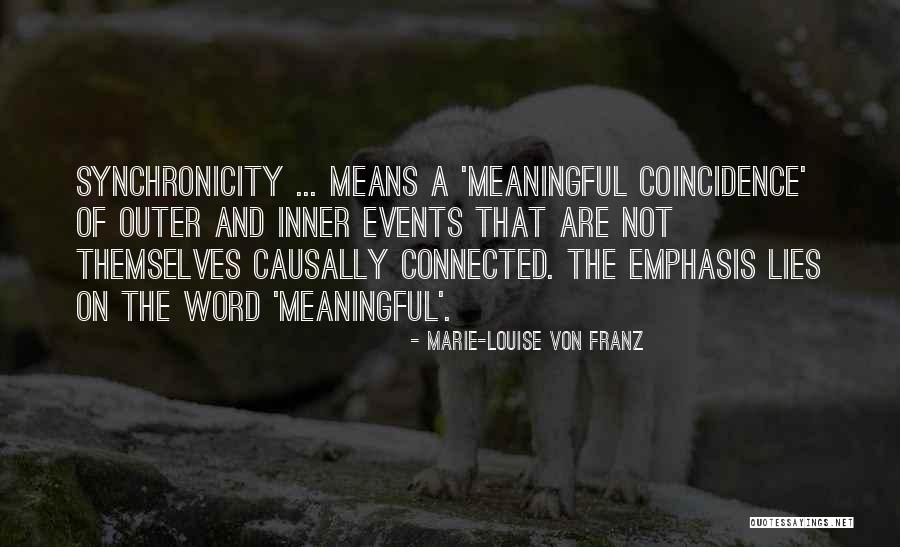 Few Word Meaningful Quotes By Marie-Louise Von Franz Few Word Meaningful Quotes By Marie-Louise Von Franz