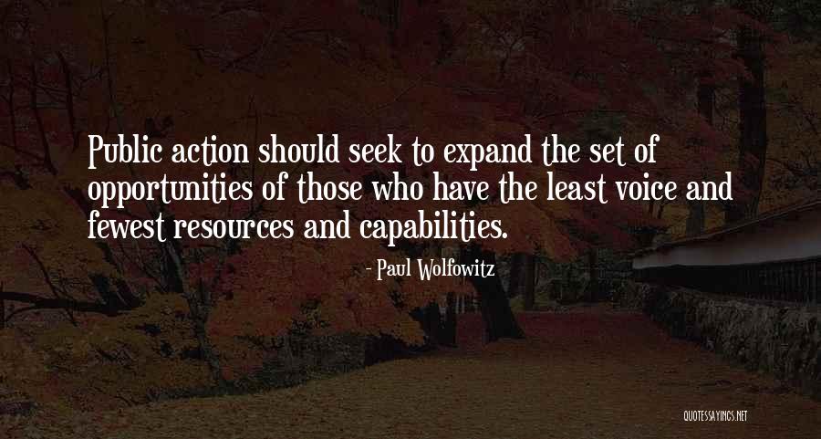 Fewest Quotes By Paul Wolfowitz Fewest Quotes By Paul Wolfowitz
