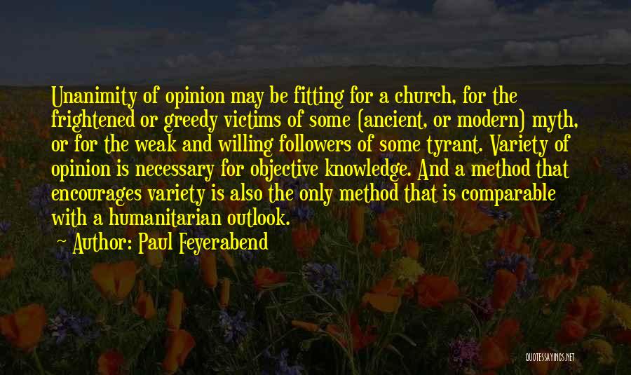 Feyerabend Quotes By Paul Feyerabend