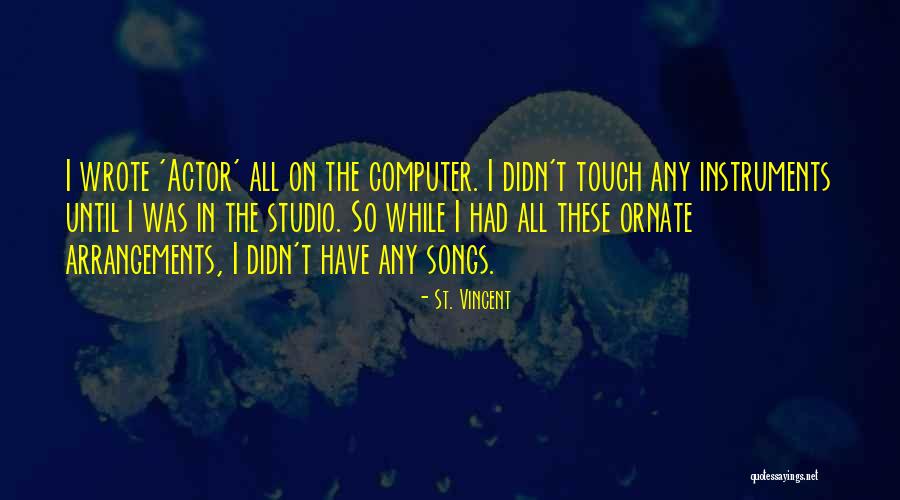 Ff Crisis Core Loveless Quotes By St. Vincent Ff Crisis Core Loveless Quotes By St. Vincent