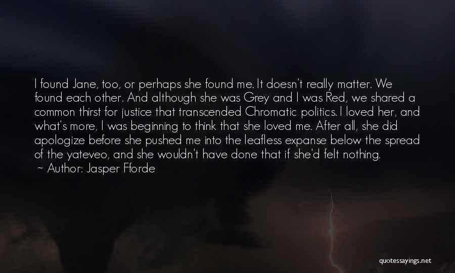 Fforde Quotes By Jasper Fforde