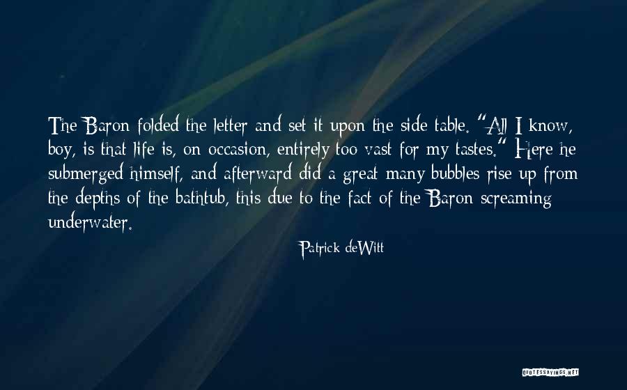 Ffynnon Gwenffrewi Quotes By Patrick DeWitt Ffynnon Gwenffrewi Quotes By Patrick DeWitt