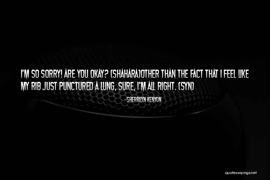Ffyona Lewis Quotes By Sherrilyn Kenyon Ffyona Lewis Quotes By Sherrilyn Kenyon