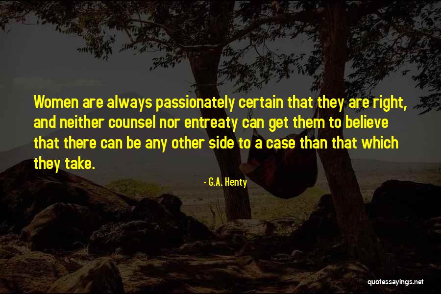 Fhm Ladies Quotes By G.A. Henty Fhm Ladies Quotes By G.A. Henty