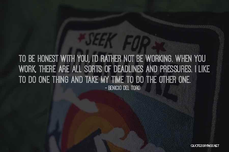 Fiallo San Antonio Quotes By Benicio Del Toro Fiallo San Antonio Quotes By Benicio Del Toro