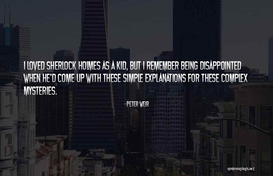Fiaschi Bust Quotes By Peter Weir Fiaschi Bust Quotes By Peter Weir
