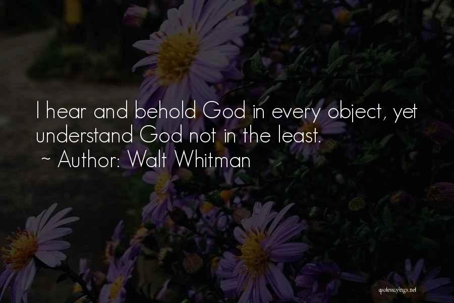 Fibonacci Numbers Quotes By Walt Whitman