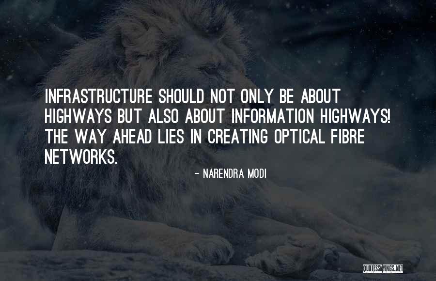 Fibre Quotes By Narendra Modi