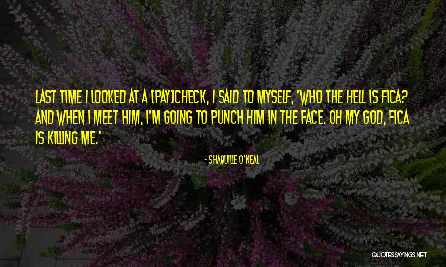 Fica Quotes By Shaquille O'Neal Fica Quotes By Shaquille O'Neal