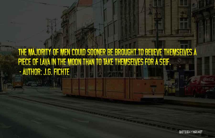 Fichte Quotes By J.G. Fichte