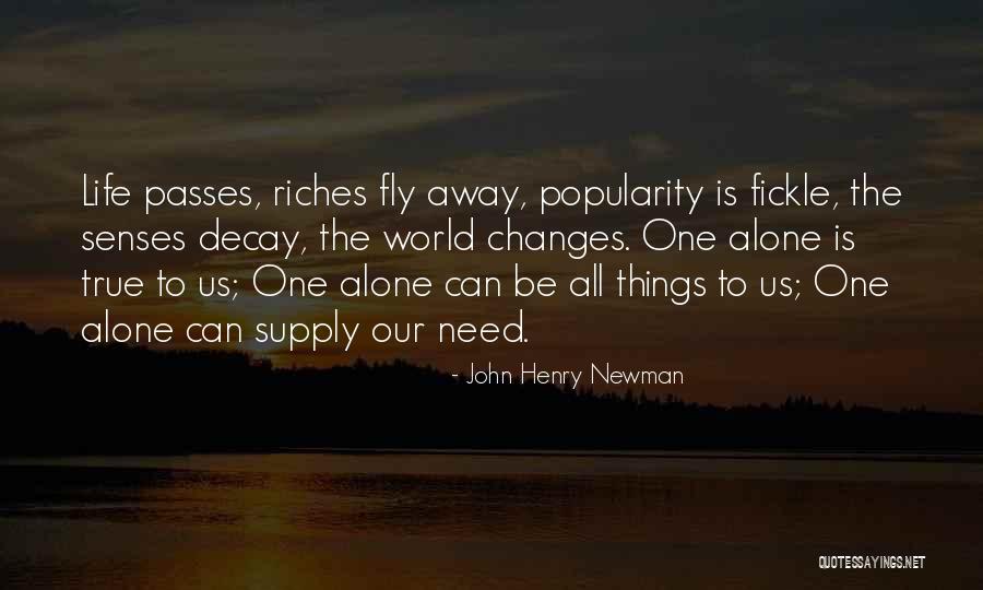 Fickle Life Quotes By John Henry Newman Fickle Life Quotes By John Henry Newman