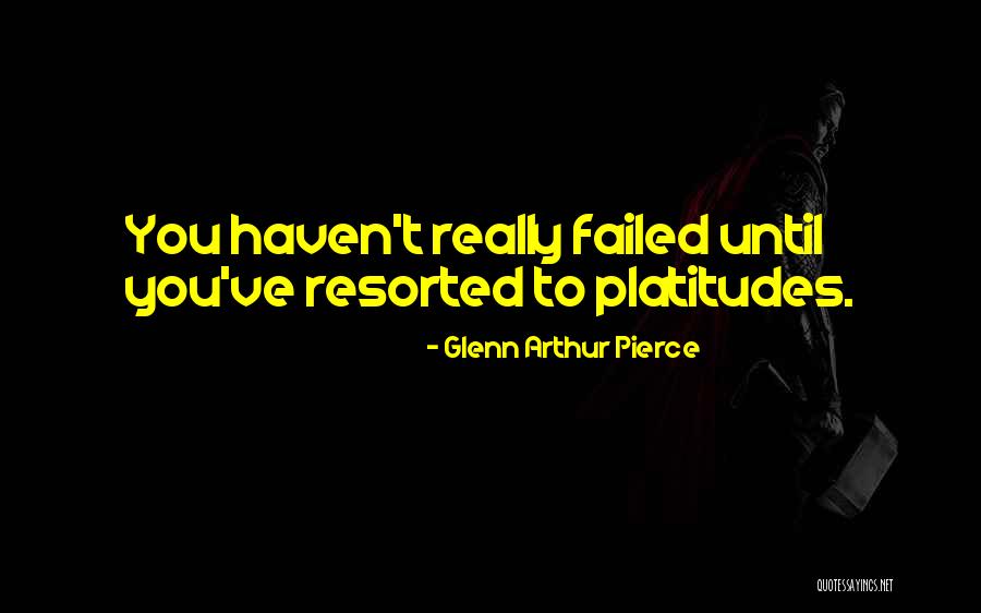 Ficticio Significado Quotes By Glenn Arthur Pierce Ficticio Significado Quotes By Glenn Arthur Pierce