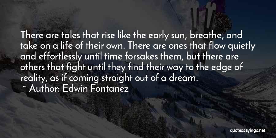 Fiction And Reality Quotes By Edwin Fontanez