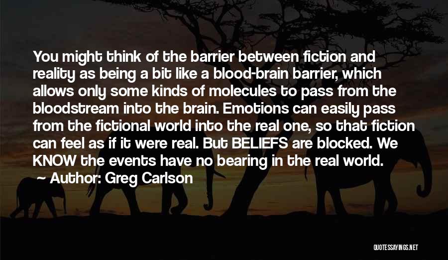 Fiction And Reality Quotes By Greg Carlson
