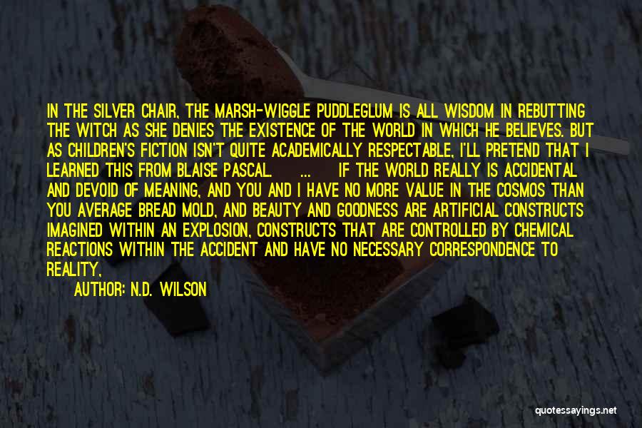 Fiction And Reality Quotes By N.D. Wilson