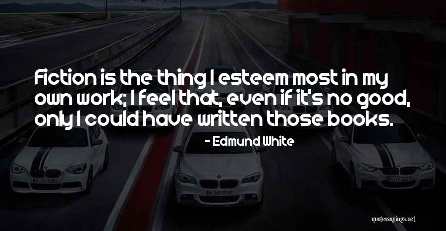 Fiction Books Quotes By Edmund White Fiction Books Quotes By Edmund White